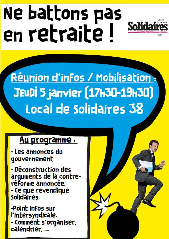 Ne battons pas en retraite !